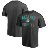 Miami Dolphins Victory Arch T-Shirt Heather Charcoal