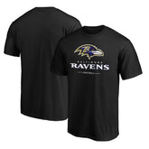 Baltimore Ravens Team Lockup T-Shirt Black