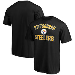 Pittsburgh Steelers Victory Arch T-Shirt Black
