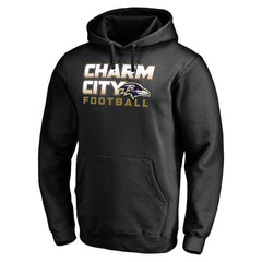 Baltimore Ravens Hometown Collection Sweep Pullover Hoodie Black