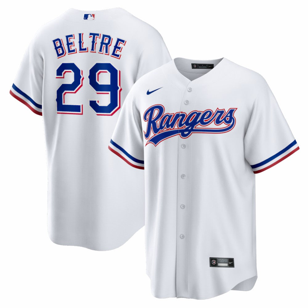 MLB Adrian Beltre Texas Rangers Nike Home Retired Player Replica Jersey - White