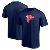 Atlanta Falcons Red White and Team T-Shirt Navy