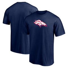 Denver Broncos Red White and Team T-Shirt Navy