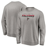 Atlanta Falcons Elevate Play Pullover Sweatshirt Gray