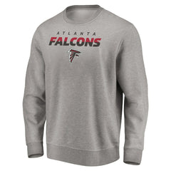 Atlanta Falcons Elevate Play Pullover Sweatshirt Gray