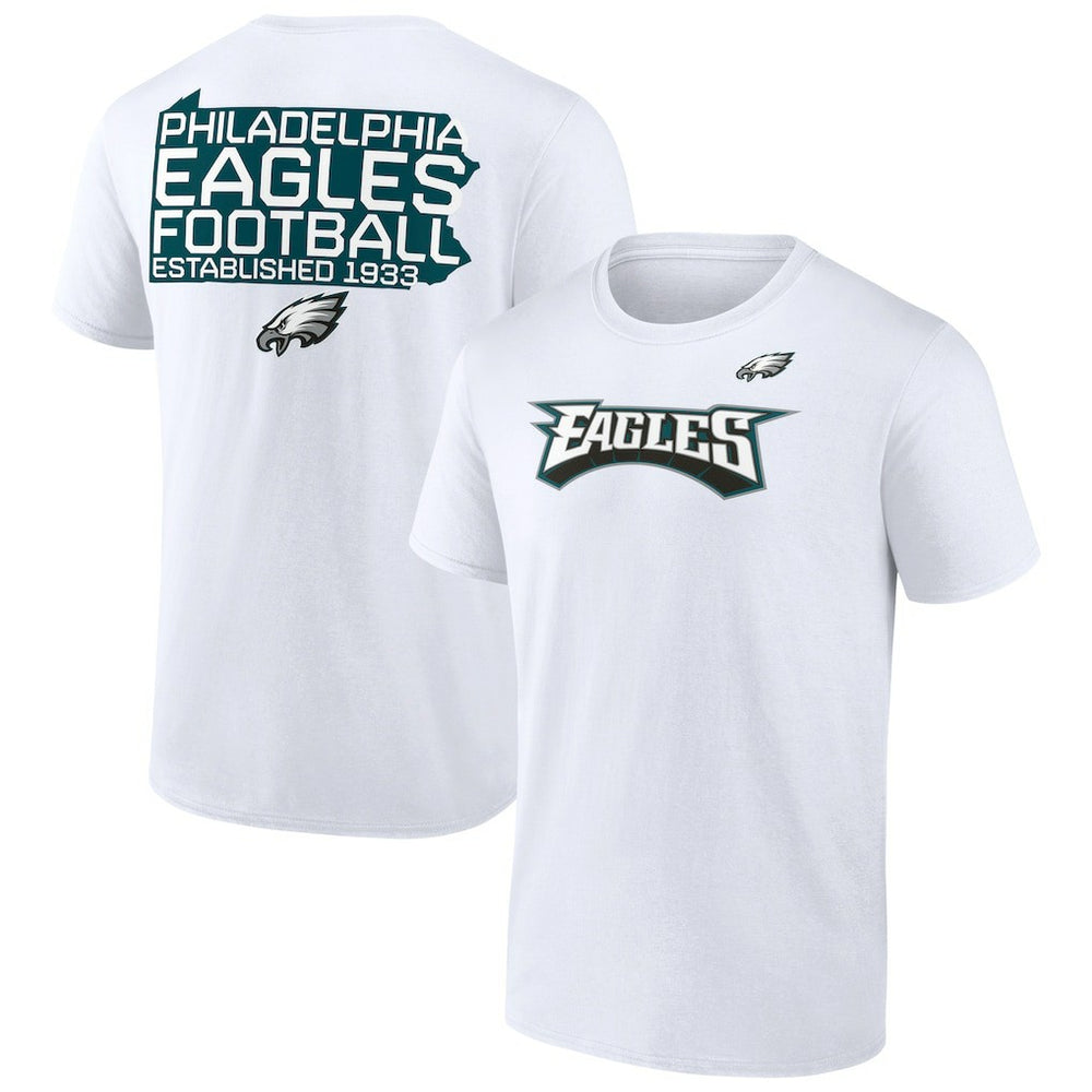 Philadelphia Eagles Hot Shot T-Shirt White