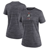 Baltimore Orioles Nike Women's City Connect Practice Velocity T-Shirt - Charcoal T-shirts
