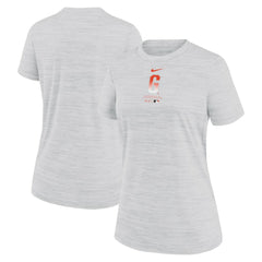 San Francisco Giants Nike Women's City Connect Practice Velocity T-Shirt - White T-shirts