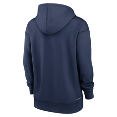 Seattle Mariners Nike Women's Authentic Collection Performance Pullover Hoodie - Navy Hoodies