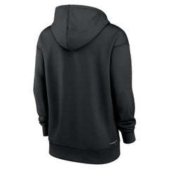 Chicago White Sox Nike Women's Authentic Collection Performance Pullover Hoodie - Black Hoodies