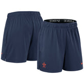 Houston Astros Nike Women's Authentic Collection Knit Shorts - Navy Shorts