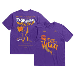Phoenix Suns Bleacher Report x Unisex World Tour T-Shirt Purple