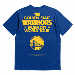 Golden State Warriors Bleacher Report x Unisex World Tour T-Shirt Royal