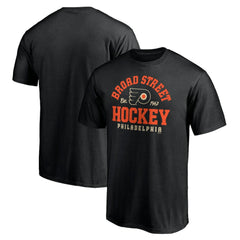 NHL Philadelphia Flyers Hometown Collection Broad Street T-Shirt - Black
