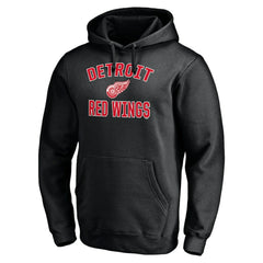 NHL Detroit Red Wings Victory Arch Pullover Hoodie - Black