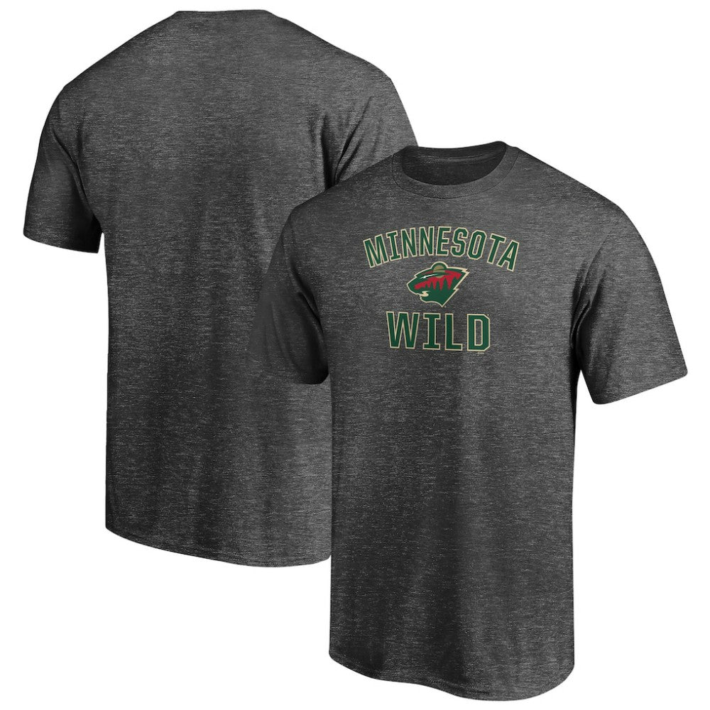 NHL Minnesota Wild Victory Arch T-Shirt - Charcoal
