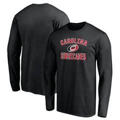 NHL Carolina Hurricanes Victory Arch Long Sleeve T-Shirt - Black