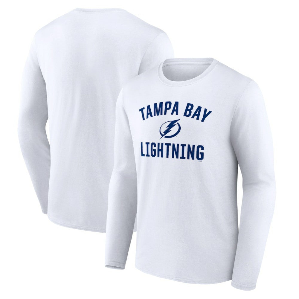 NHL Tampa Bay Lightning Victory Arch Long Sleeve T-Shirt - White