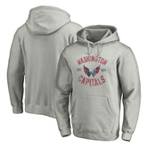 NHL Washington Capitals Heritage Pullover Hoodie - Heather Gray