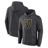 NHL Vegas Golden Knights Primary Logo Pullover Hoodie - Charcoal