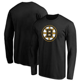 NHL Boston Bruins Primary Logo Long Sleeve T-Shirt - Black