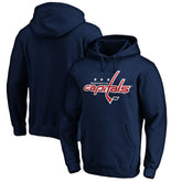 NHL Washington Capitals Primary Logo Pullover Hoodie - Navy