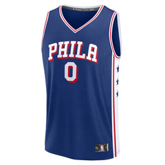 NBA Tyrese Maxey Philadelphia 76ers Fast Break Replica Jersey - Icon Edition - Royal