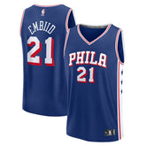 NBA Joel Embiid Philadelphia 76ers Fast Break Replica Jersey - Icon Edition - Royal