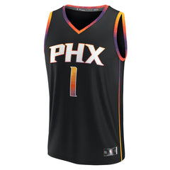 NBA Devin Booker Phoenix Suns Fast Break Replica Player Jersey - Statement Edition - Black
