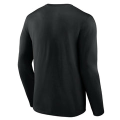 San Francisco Giants Logo Athletic Heart & Soul Long Sleeve T-Shirt - Black T-shirts