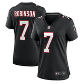 NFL Bijan Robinson Atlanta Falcons Women's Alternate Game Jersey - Black