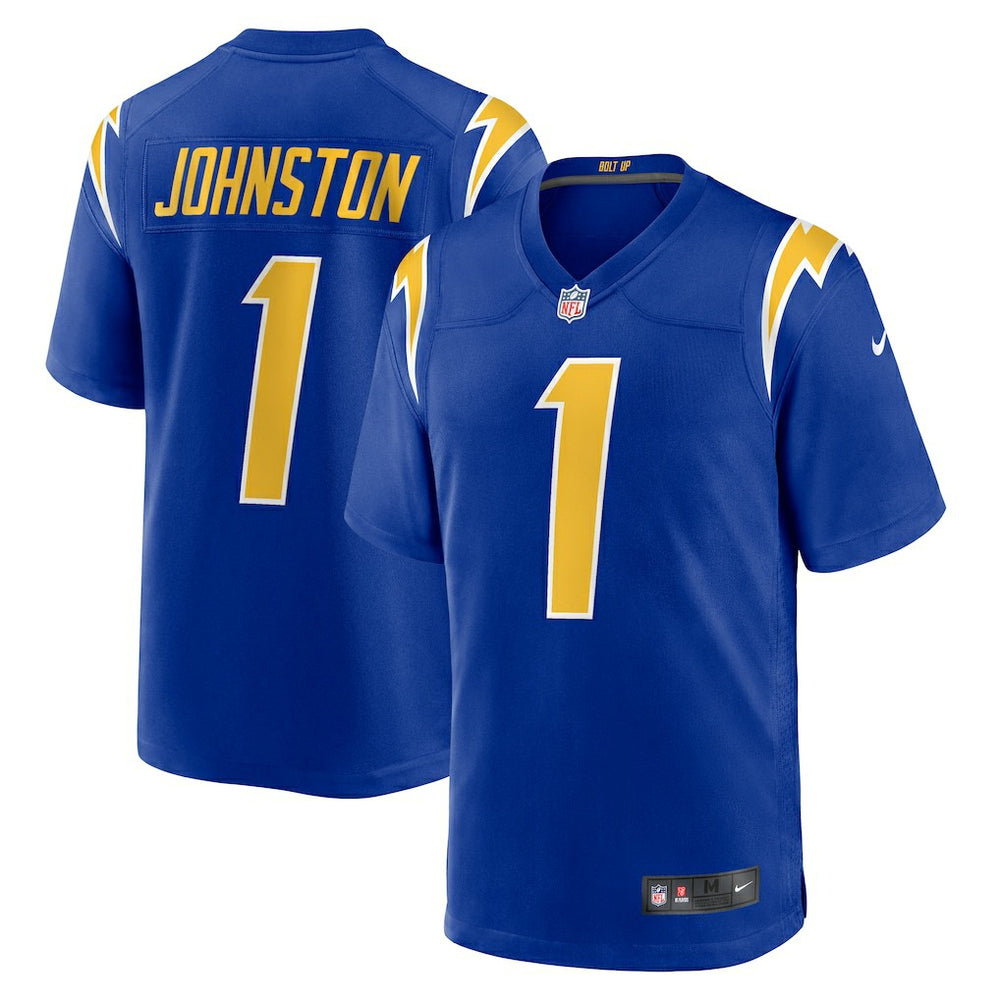 NFL Quentin Johnston Los Angeles Chargers Alternate Game Jersey - Royal