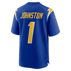 NFL Quentin Johnston Los Angeles Chargers Alternate Game Jersey - Royal