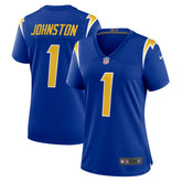 NFL Quentin Johnston Los Angeles Chargers Women's Alternate Game Jersey - Royal