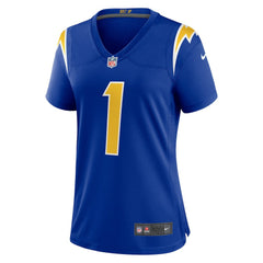 NFL Quentin Johnston Los Angeles Chargers Women's Alternate Game Jersey - Royal