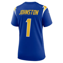 NFL Quentin Johnston Los Angeles Chargers Women's Alternate Game Jersey - Royal