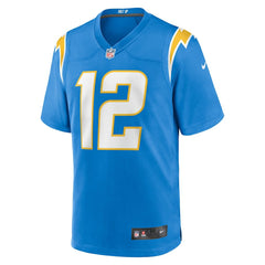 NFL Derius Davis Los Angeles Chargers Team Game Jersey - Powder Blue