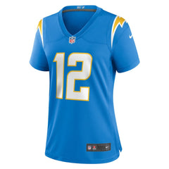 NFL Derius Davis Los Angeles Chargers Women's Team Game Jersey - Powder Blue