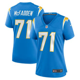 NFL Jordan McFadden Los Angeles Chargers Women's Team Game Jersey - Powder Blue