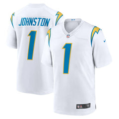 NFL Quentin Johnston Los Angeles Chargers Away Game Jersey - White