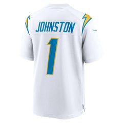 NFL Quentin Johnston Los Angeles Chargers Away Game Jersey - White