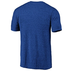 Philadelphia Phillies Official Logo Tri-Blend T-Shirt - Heather Royal T-shirts