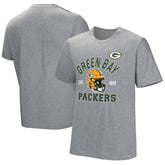 Green Bay Packers Tackle Adaptive T-Shirt Gray
