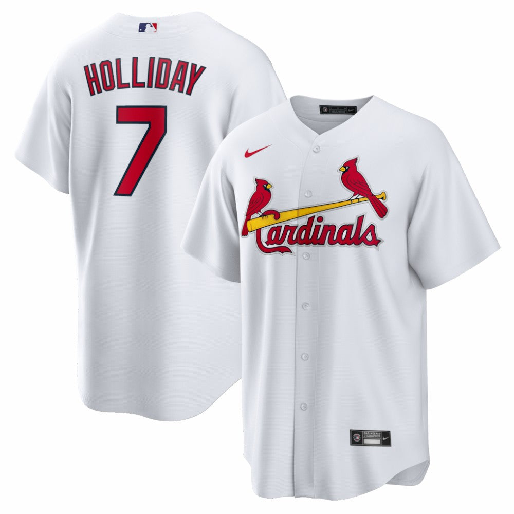 MLB Matt Holliday St. Louis Cardinals Nike Home Retired Player Replica Jersey - White