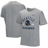 Seattle Seahawks Tackle Adaptive T-Shirt Gray