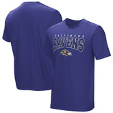 Baltimore Ravens Home Team Adaptive T-Shirt Purple