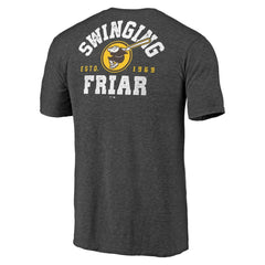 San Diego Padres Hometown Collection Swing Away Tri-Blend T-Shirt - Heather Charcoal T-shirts