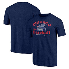 Chicago White Sox Cooperstown Collection Our Game Tri-Blend T-Shirt - Heather Navy T-shirts