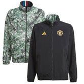 Manchester United x Stone Roses Originals Youth 2023/24 Reversible Anthem Full-Zip Jacket Black