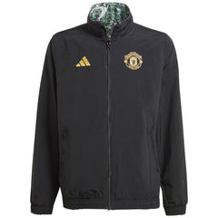 Manchester United x Stone Roses Originals Youth 2023/24 Reversible Anthem Full-Zip Jacket Black
